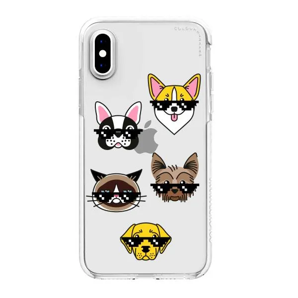 iPhone Case -  Dogs With Glasses