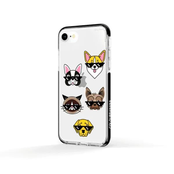 iPhone Case -  Dogs With Glasses