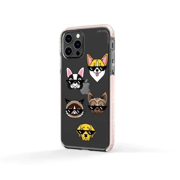 iPhone Case -  Dogs With Glasses