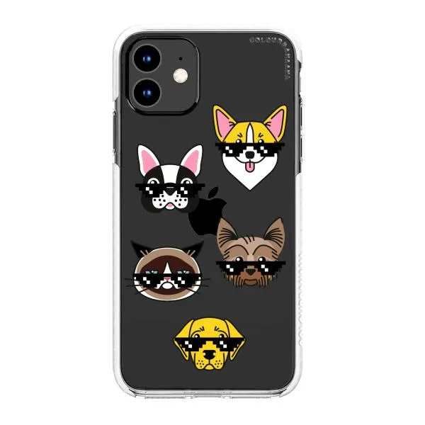 iPhone Case -  Dogs With Glasses