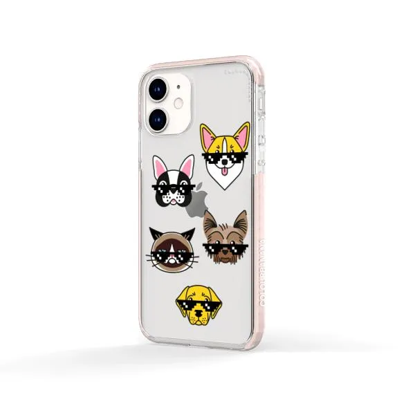 iPhone Case -  Dogs With Glasses