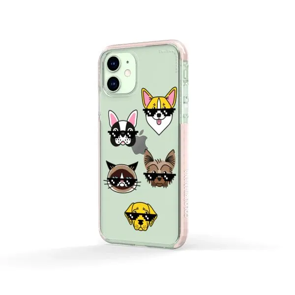 iPhone Case -  Dogs With Glasses