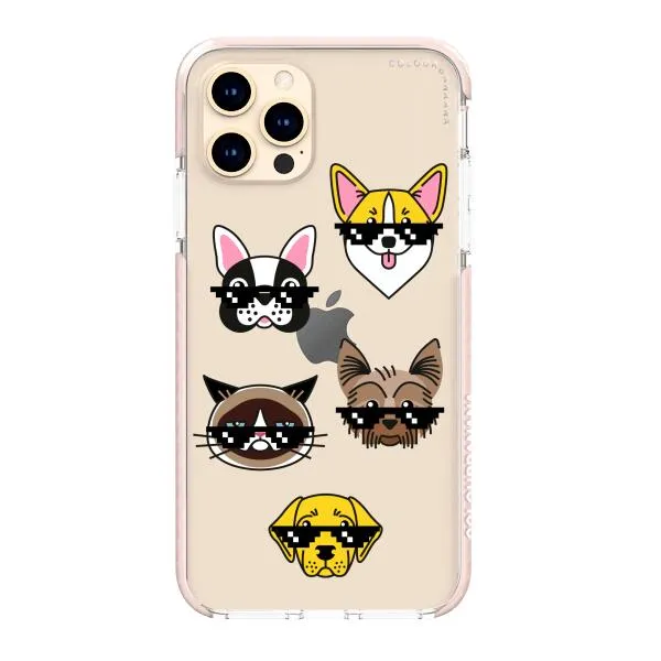 iPhone Case -  Dogs With Glasses