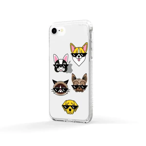 iPhone Case -  Dogs With Glasses