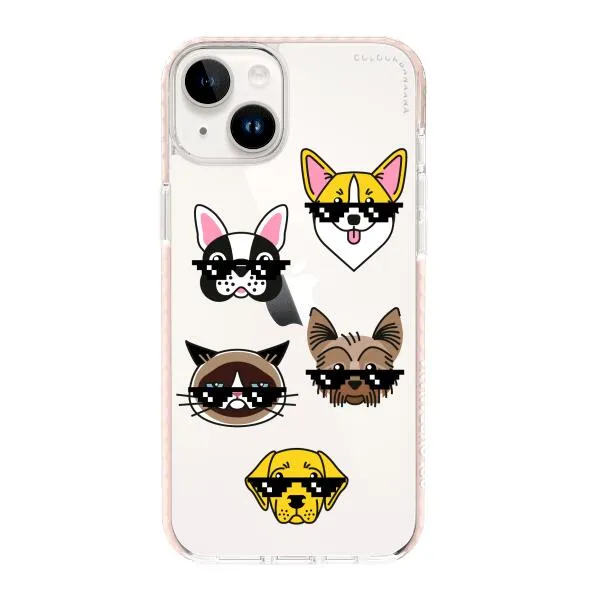iPhone Case -  Dogs With Glasses