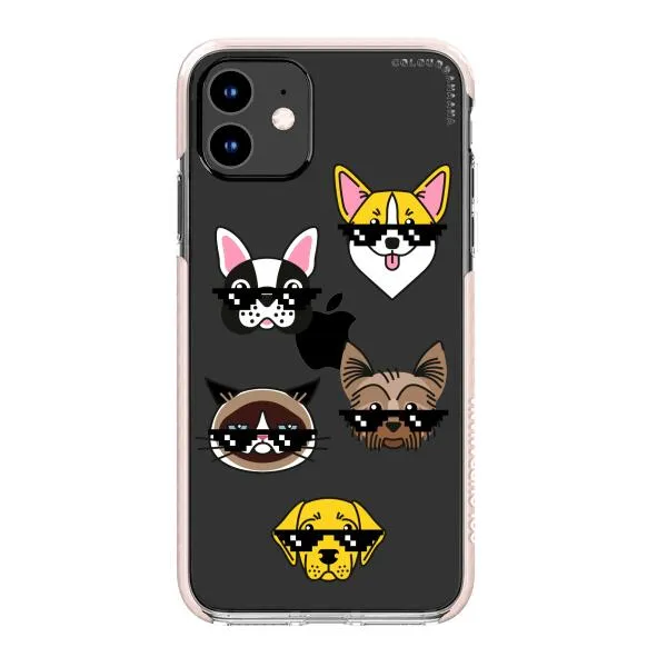 iPhone Case -  Dogs With Glasses