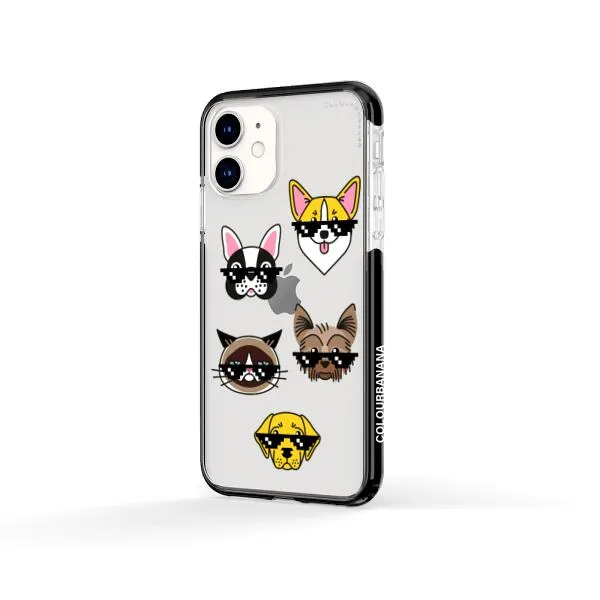 iPhone Case -  Dogs With Glasses