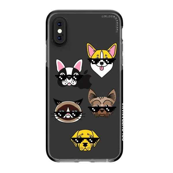 iPhone Case -  Dogs With Glasses