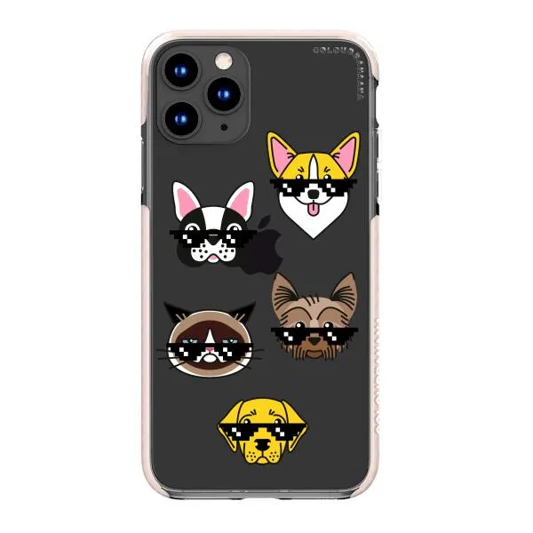 iPhone Case -  Dogs With Glasses