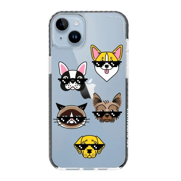 iPhone Case -  Dogs With Glasses