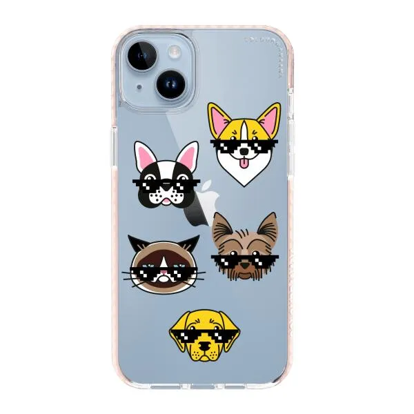 iPhone Case -  Dogs With Glasses