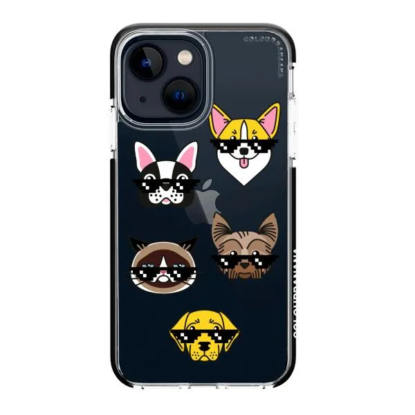iPhone Case -  Dogs With Glasses
