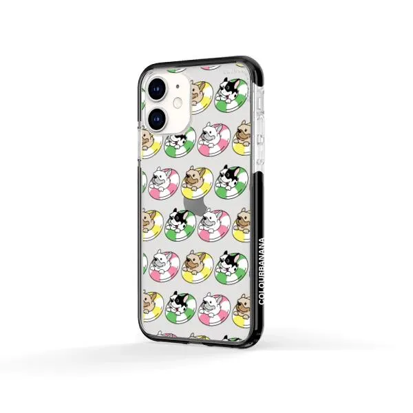 iPhone Case - Dogs with Pool Floats