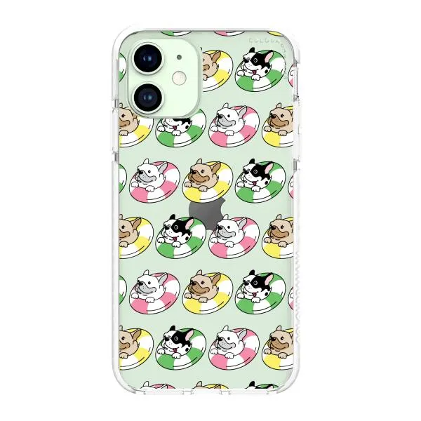 iPhone Case - Dogs with Pool Floats