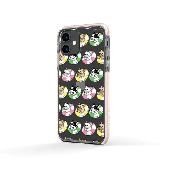 iPhone Case - Dogs with Pool Floats