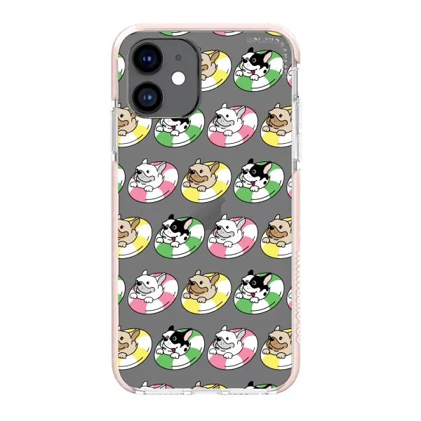 iPhone Case - Dogs with Pool Floats