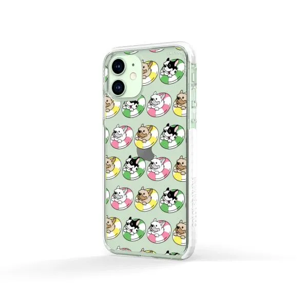 iPhone Case - Dogs with Pool Floats