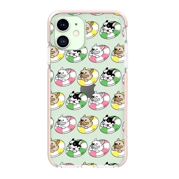 iPhone Case - Dogs with Pool Floats