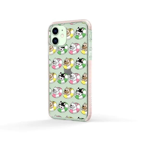 iPhone Case - Dogs with Pool Floats