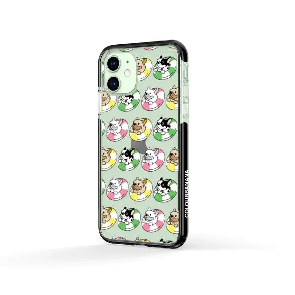 iPhone Case - Dogs with Pool Floats