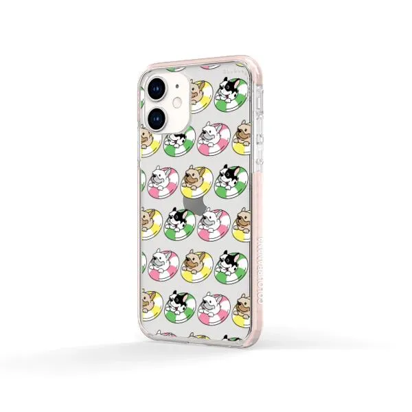 iPhone Case - Dogs with Pool Floats
