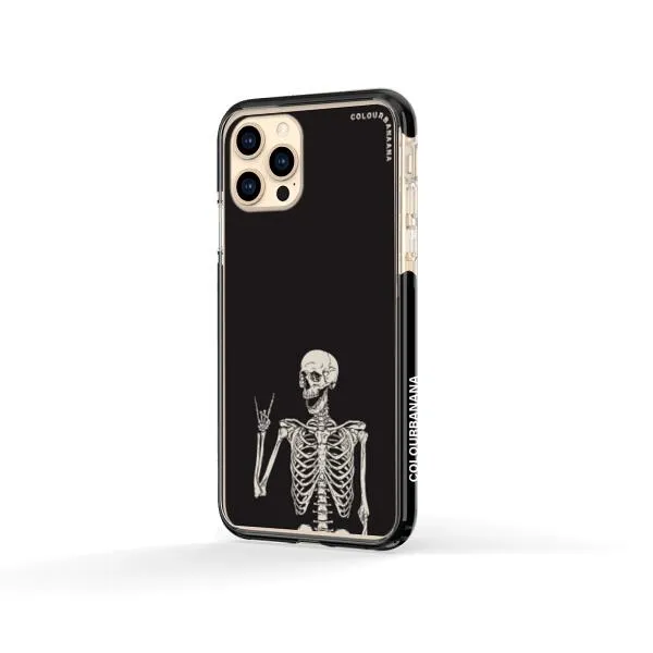 iPhone Case - Human Skeleton Posing