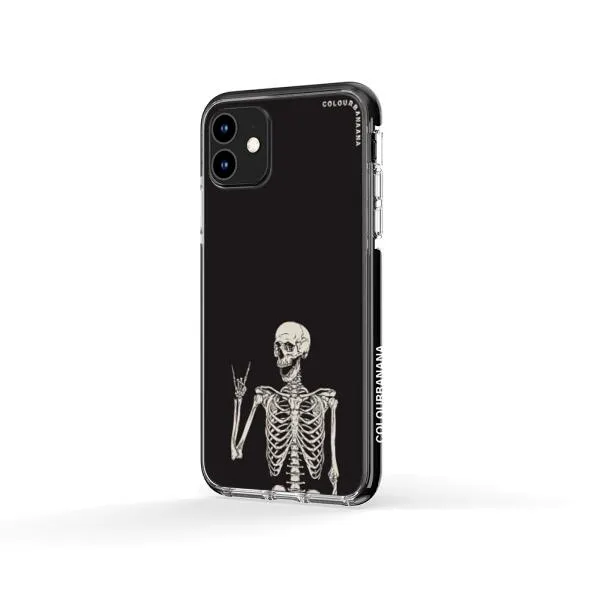 iPhone Case - Human Skeleton Posing