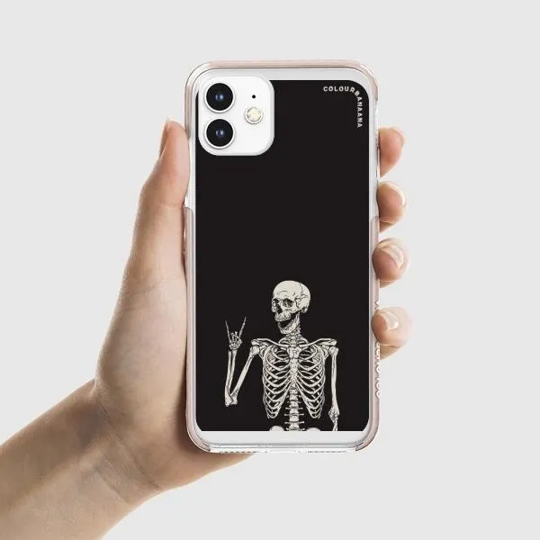 iPhone Case - Human Skeleton Posing