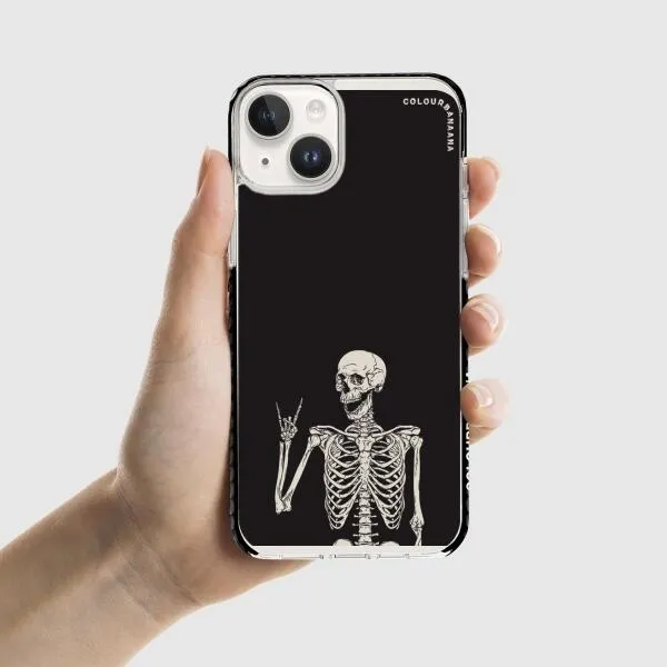 iPhone Case - Human Skeleton Posing