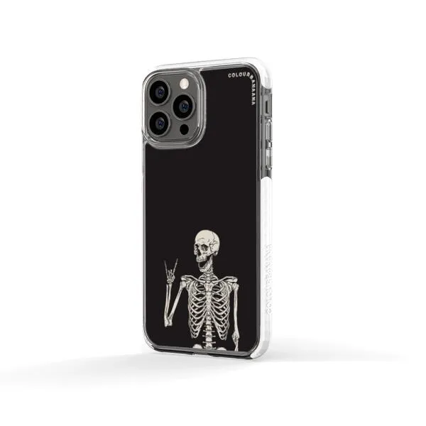 iPhone Case - Human Skeleton Posing
