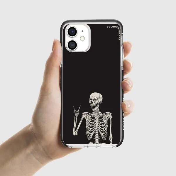 iPhone Case - Human Skeleton Posing