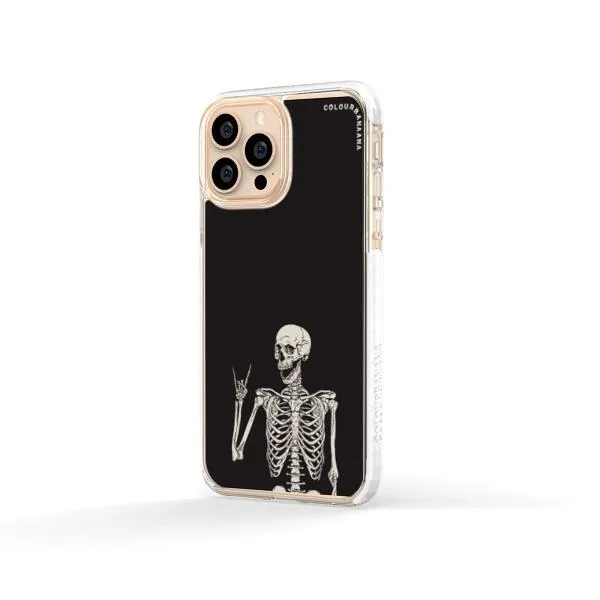 iPhone Case - Human Skeleton Posing