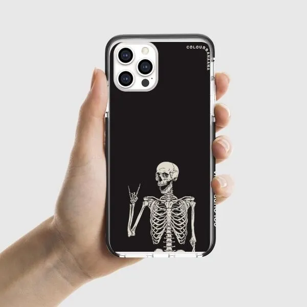iPhone Case - Human Skeleton Posing