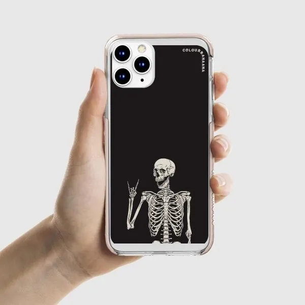 iPhone Case - Human Skeleton Posing