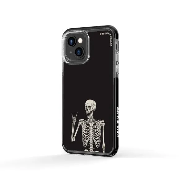 iPhone Case - Human Skeleton Posing