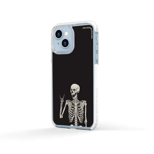 iPhone Case - Human Skeleton Posing