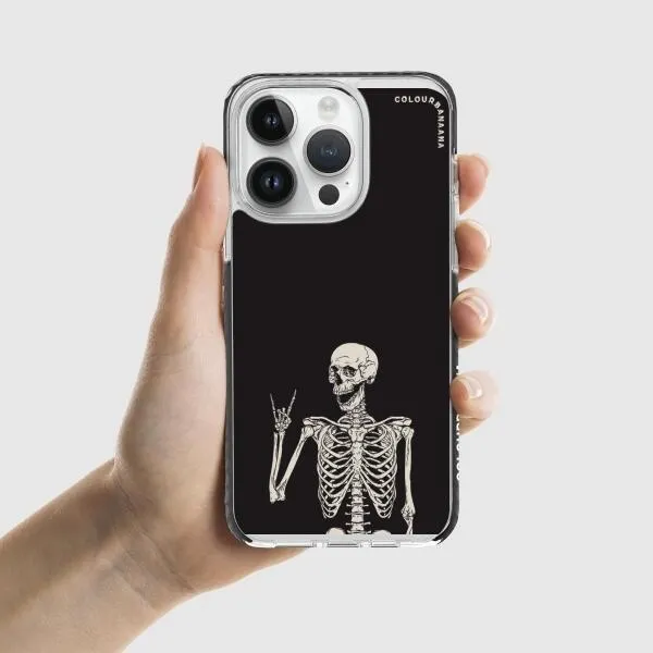 iPhone Case - Human Skeleton Posing