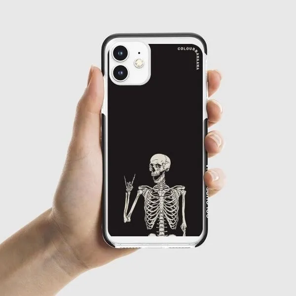 iPhone Case - Human Skeleton Posing