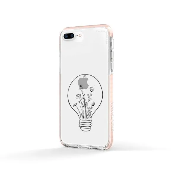 iPhone Case - Lamp with Flowers