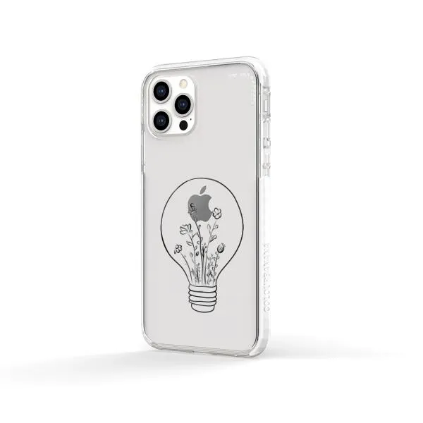 iPhone Case - Lamp with Flowers