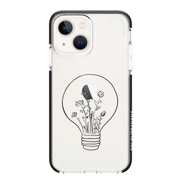 iPhone Case - Lamp with Flowers