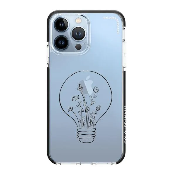 iPhone Case - Lamp with Flowers