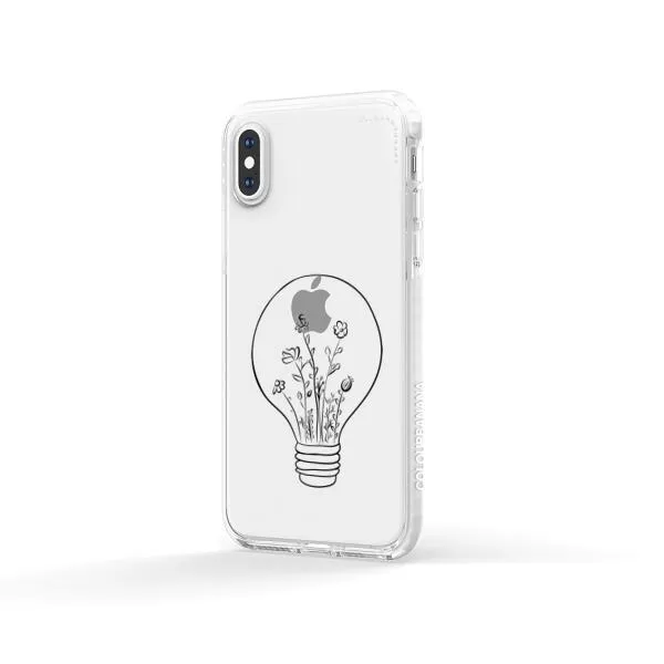 iPhone Case - Lamp with Flowers