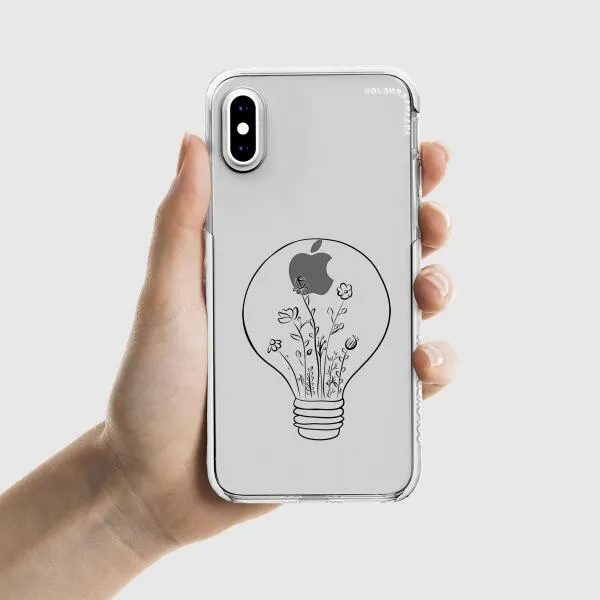 iPhone Case - Lamp with Flowers