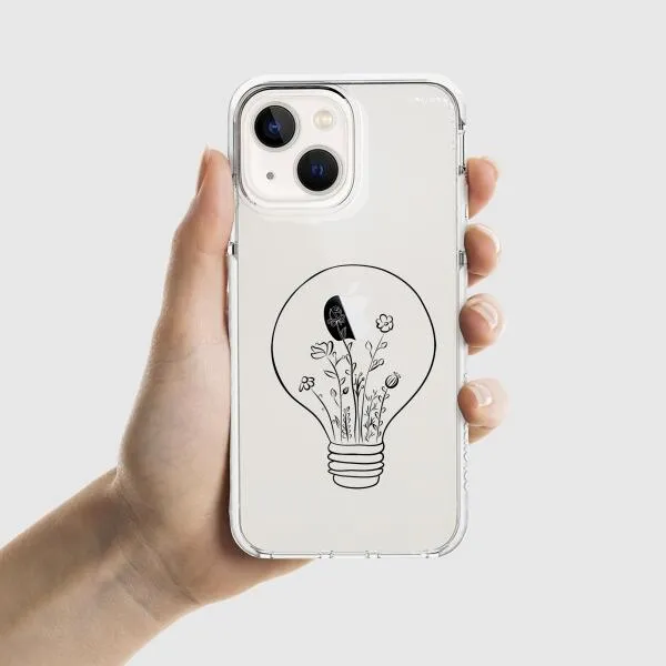 iPhone Case - Lamp with Flowers
