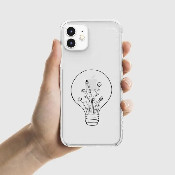 iPhone Case - Lamp with Flowers