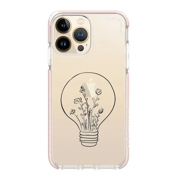 iPhone Case - Lamp with Flowers
