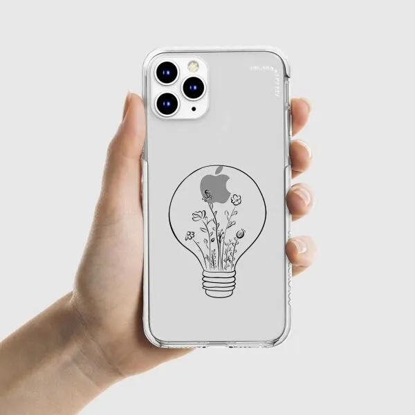 iPhone Case - Lamp with Flowers