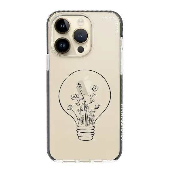 iPhone Case - Lamp with Flowers