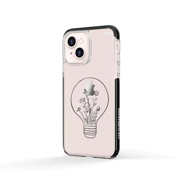 iPhone Case - Lamp with Flowers